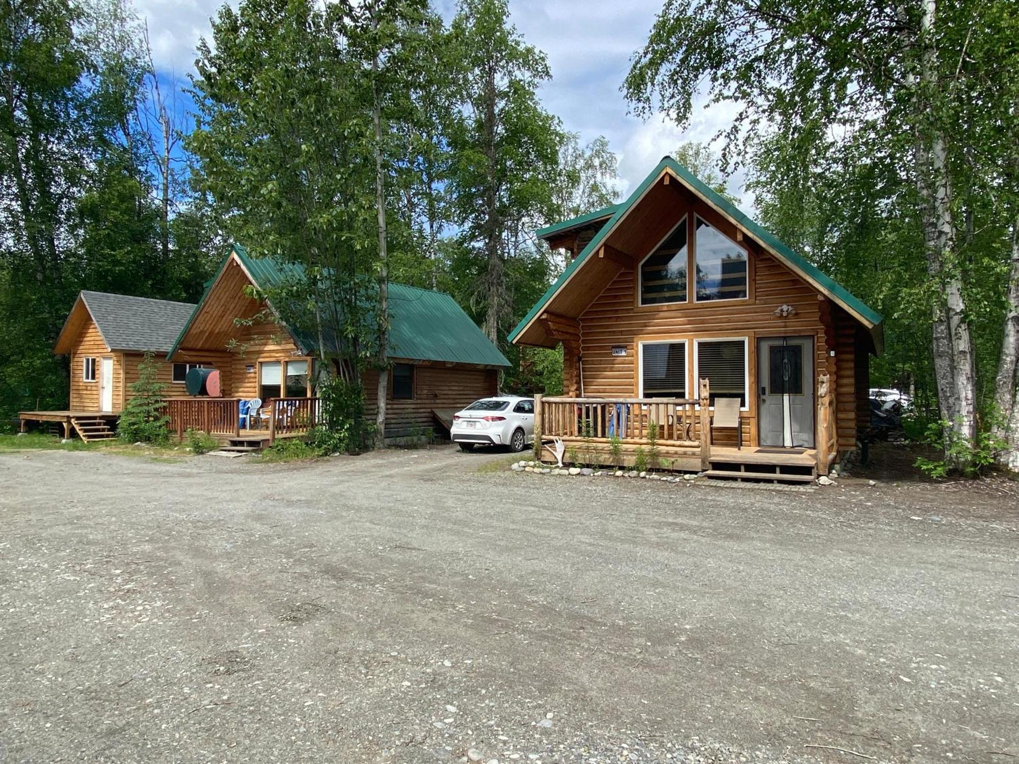 Talkeetna Log Cabin With Hot Tub Unit 2 Buitenkant foto